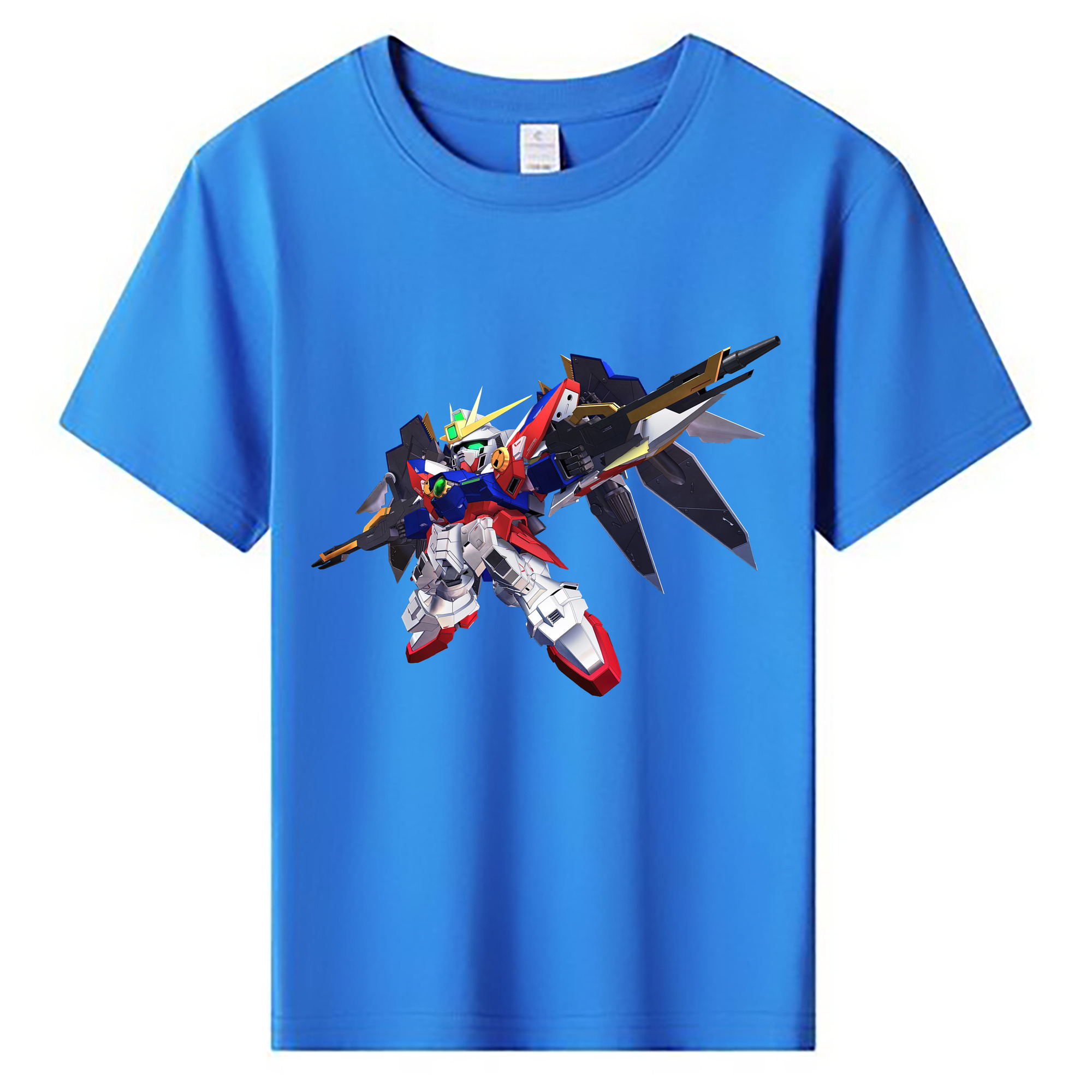 （画像用） 機動戦士ガンダム Mobile Suit Gundam 綿100％キッズTシャツ（フロントプリント）